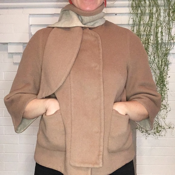 Wool/Angora 3/4 sleeve jacket - Picture 7 of 12